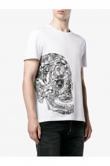 Mcq Butterfly Skull Unisex T-Shirt