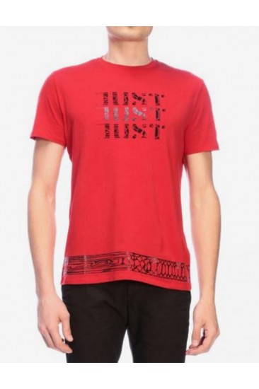 Just Cavalli Kırmızı Erkek T-Shirt