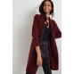 Anthropologie Kadın Bordo Wool Cardigan Hırka