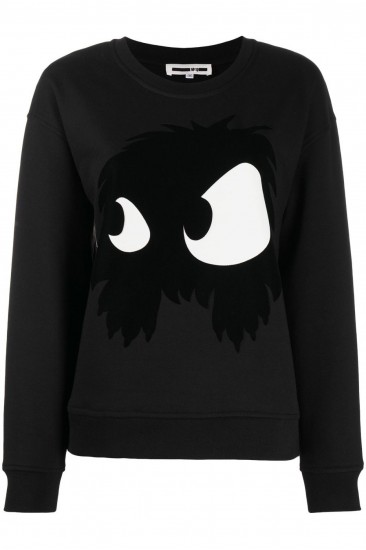 Alexander MCQueen Unisex Swallow Tie-die Sweatshirt